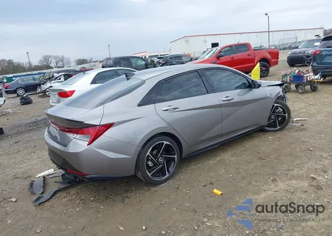 2023 Hyundai Elantra N Line z USA, uszkodzony, nr VIN KMHLR4AF0PU607978